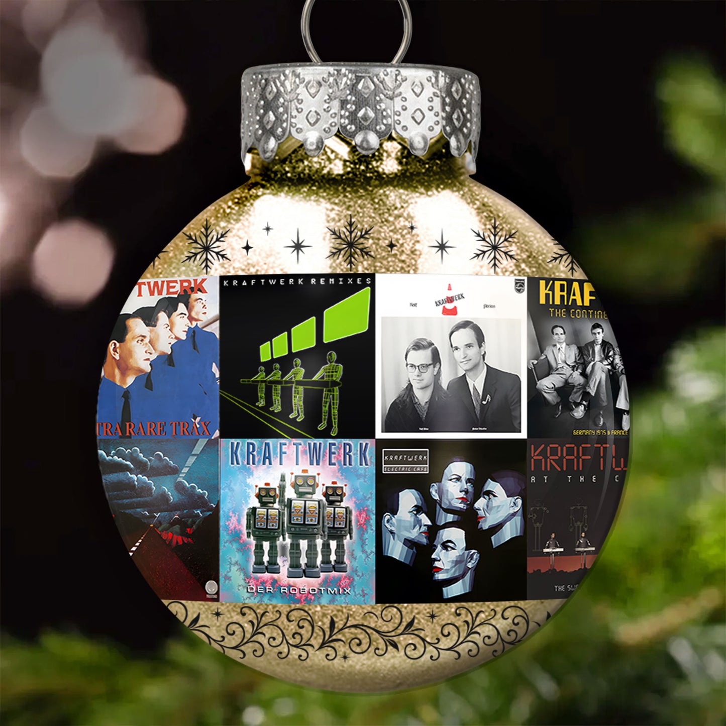 Kraftwerk Ball Ornament – The Pioneers of Electronic Sound