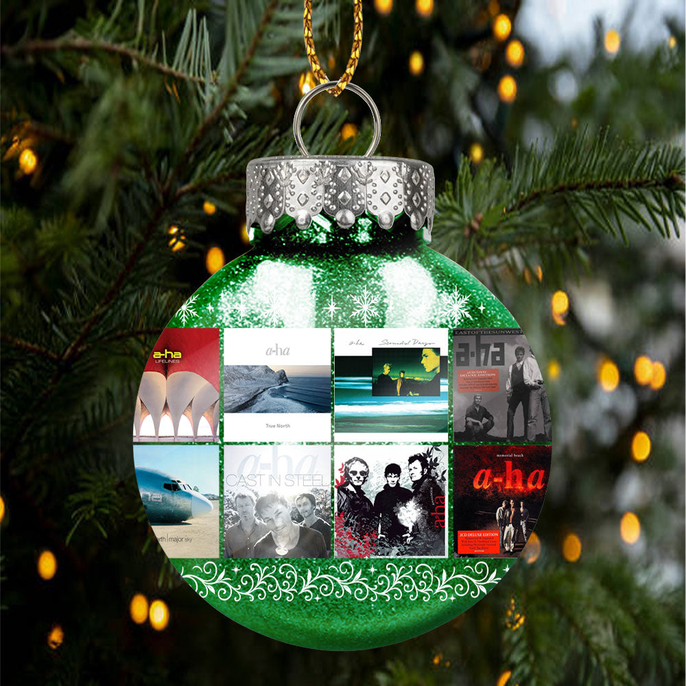 A-ha Ball Ornament – A Nostalgic Christmas Gift for Pop Lovers