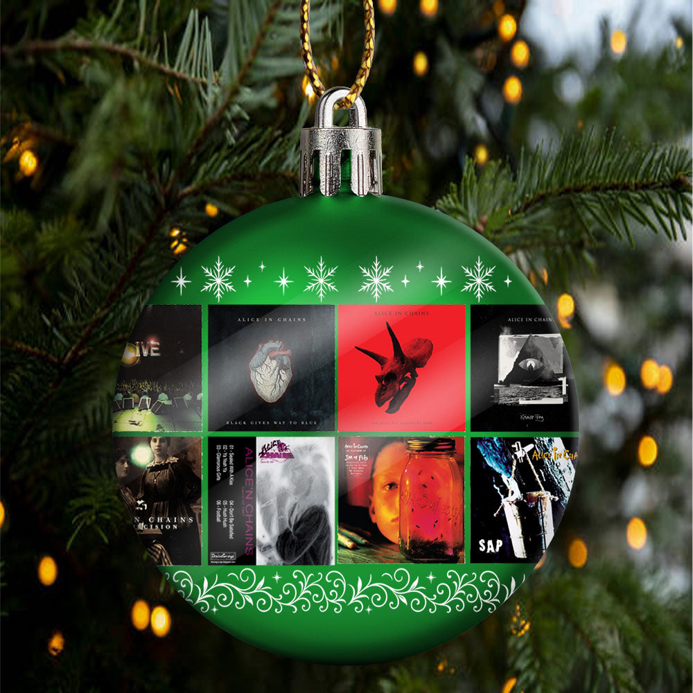 Alice In Chains Ball Ornament – Grunge Legends Meet Holiday Spirit