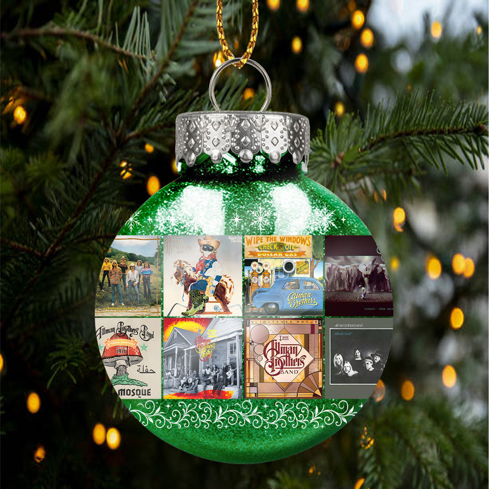 The Allman Brothers Band Ball Ornament – Southern Soul Meets Holiday Spirit