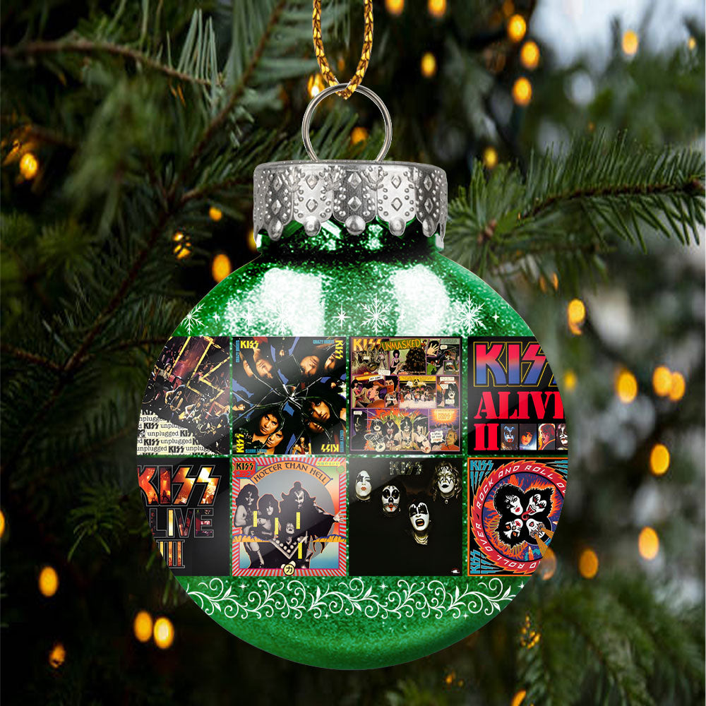 KISS Ball Ornament – A Rock ’n’ Roll Holiday Tribute to the Hottest Band in the World
