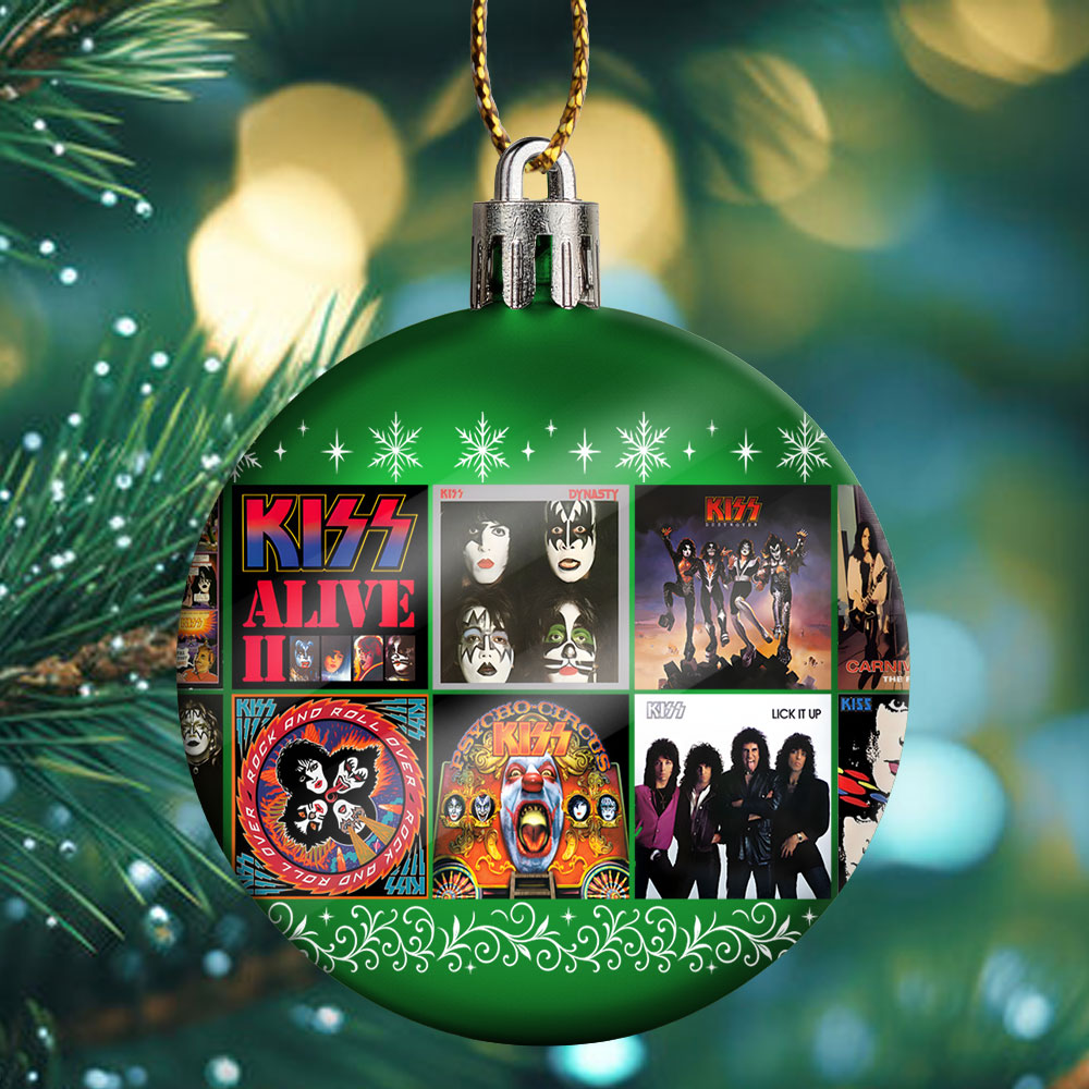 KISS Ball Ornament – A Rock ’n’ Roll Holiday Tribute to the Hottest Band in the World