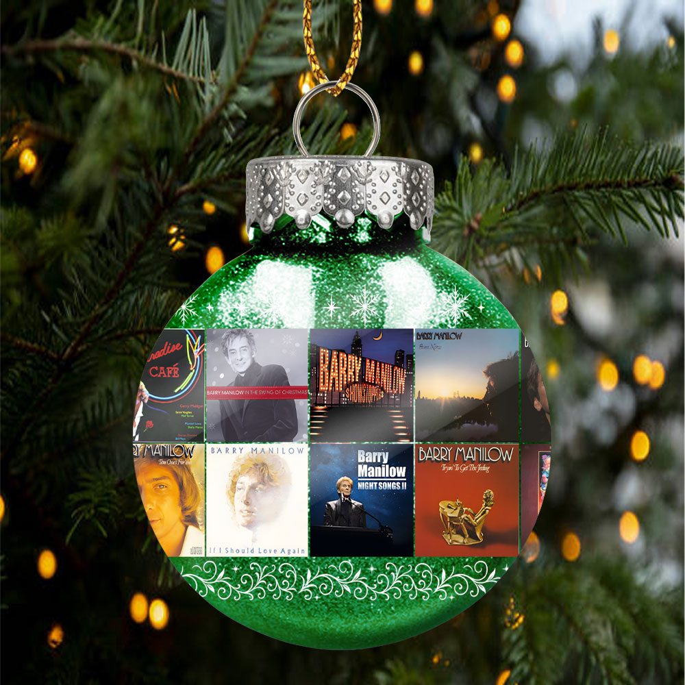 Barry Manilow Ball Ornament – A Celebration of Music, Memories, and Holiday Magic