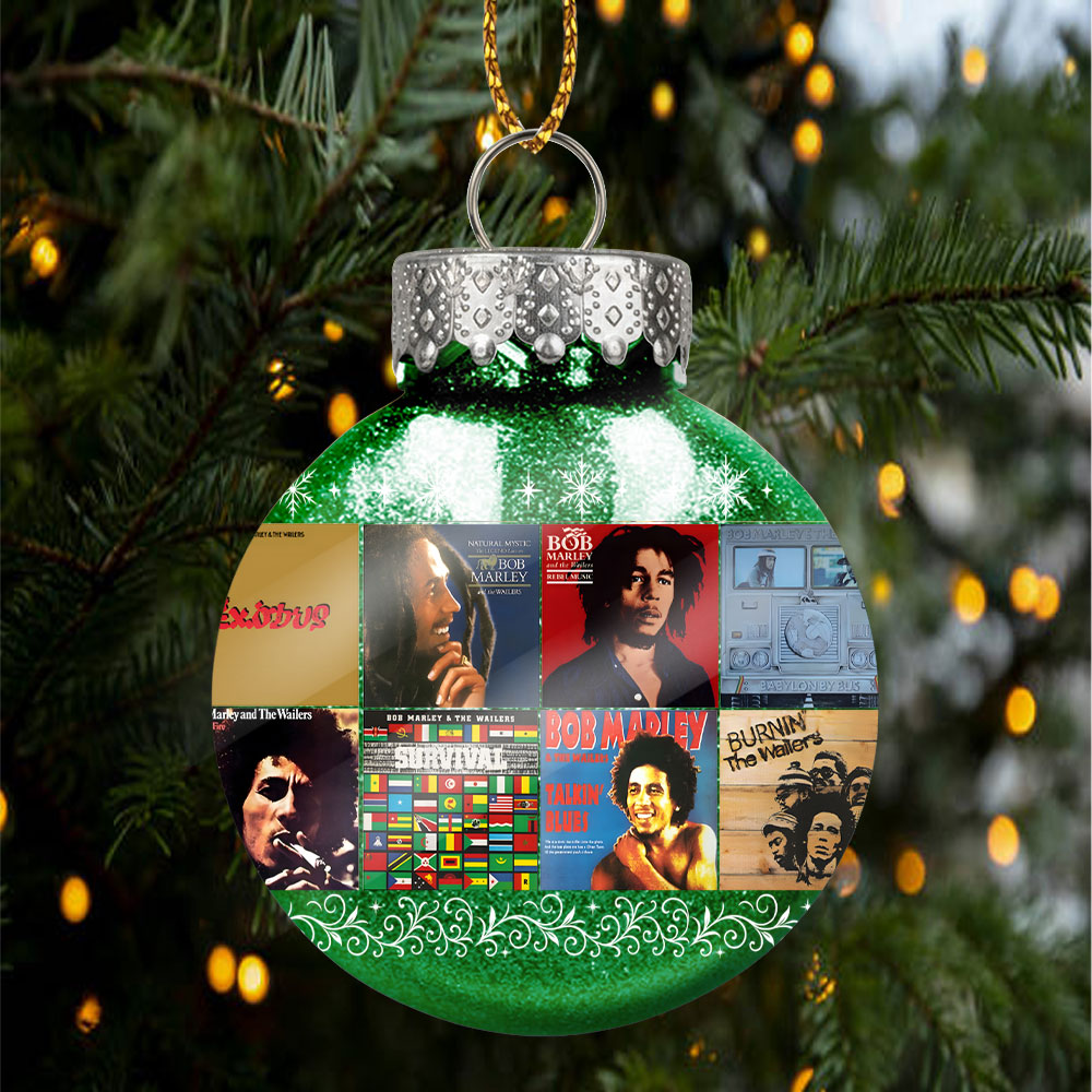 Bob Marley Ball Ornament – A Reggae Spirit of Peace, Love, and Holiday Harmony