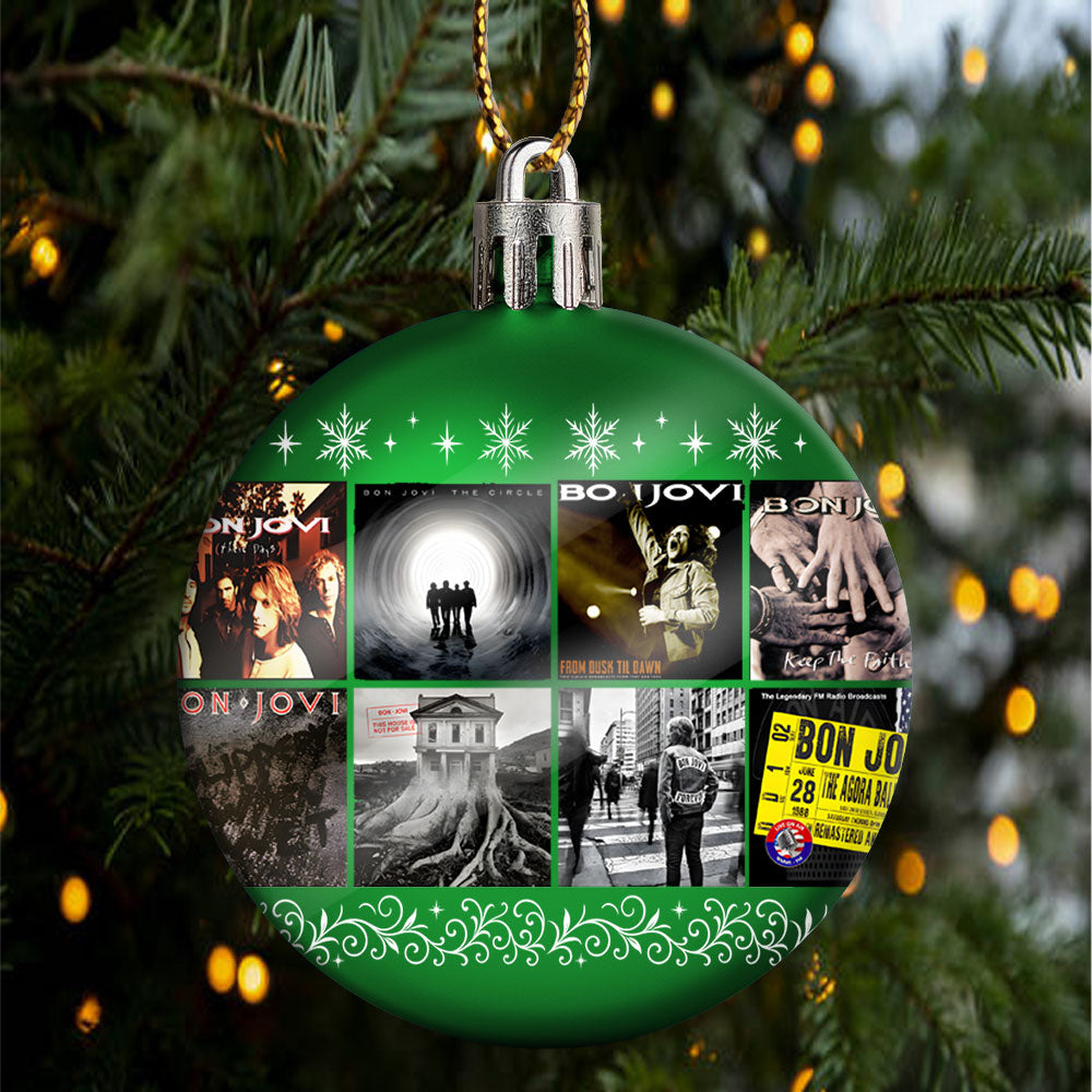Bon Jovi Ball Ornament – Rock Anthem Spirit for the Holidays