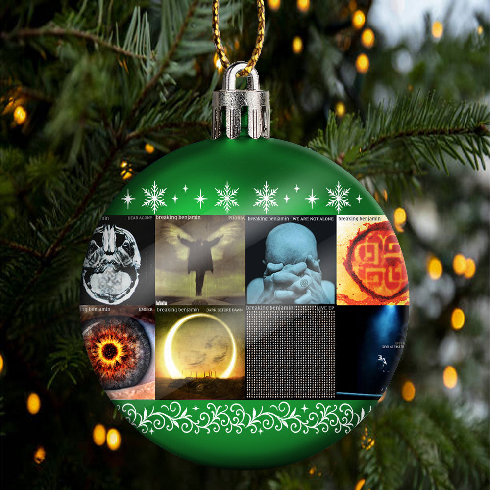 Breaking Benjamin Ornament – A Hard Rock Holiday Glow