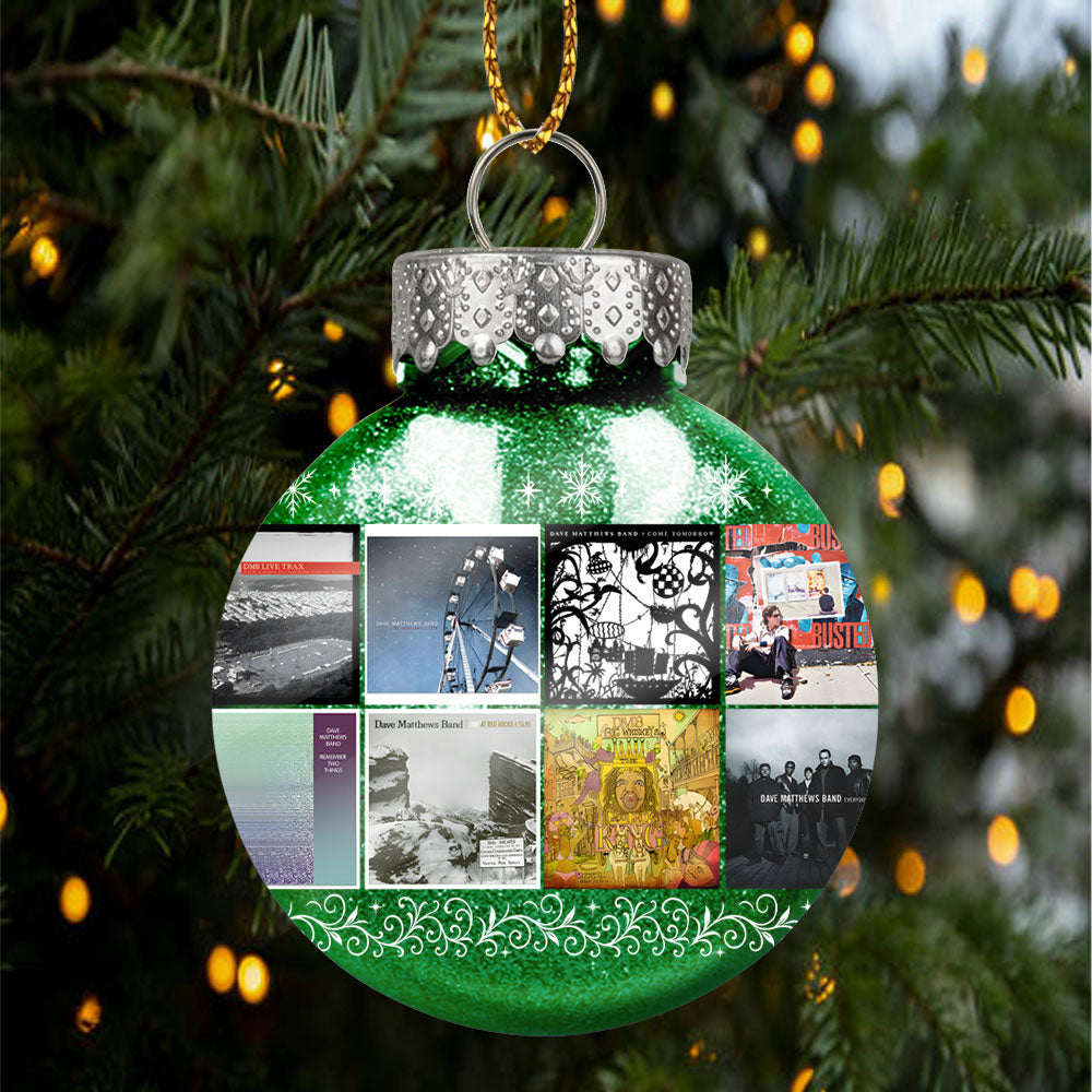 Dave Matthews Band Ball Ornament – A Melodic Holiday Tribute to Timeless Storytelling