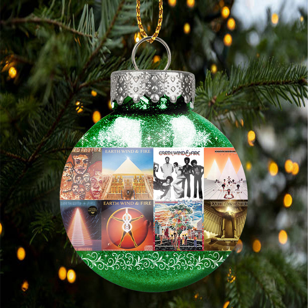 Earth, Wind & Fire Ball Ornament – Groove Through the Holidays in Style