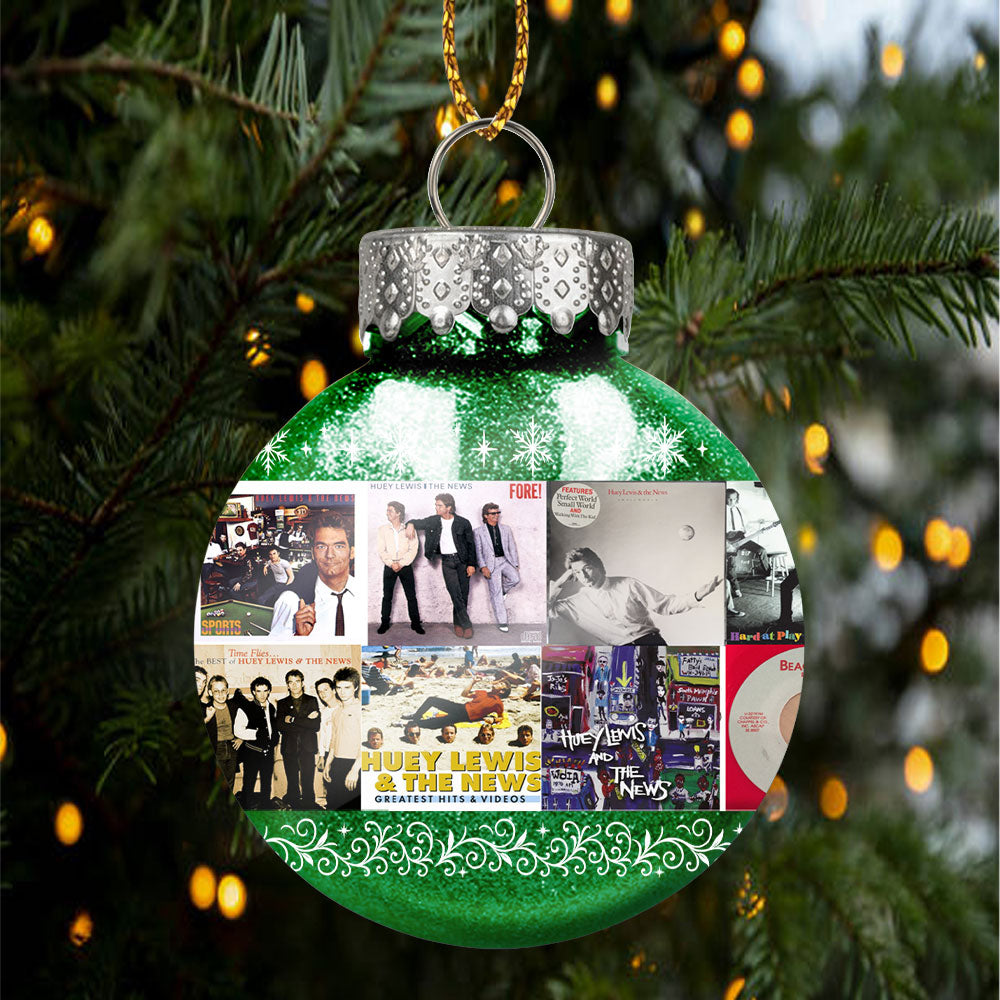 Huey Lewis & The News Ornament – The Heart of Rock ’n’ Roll Holiday