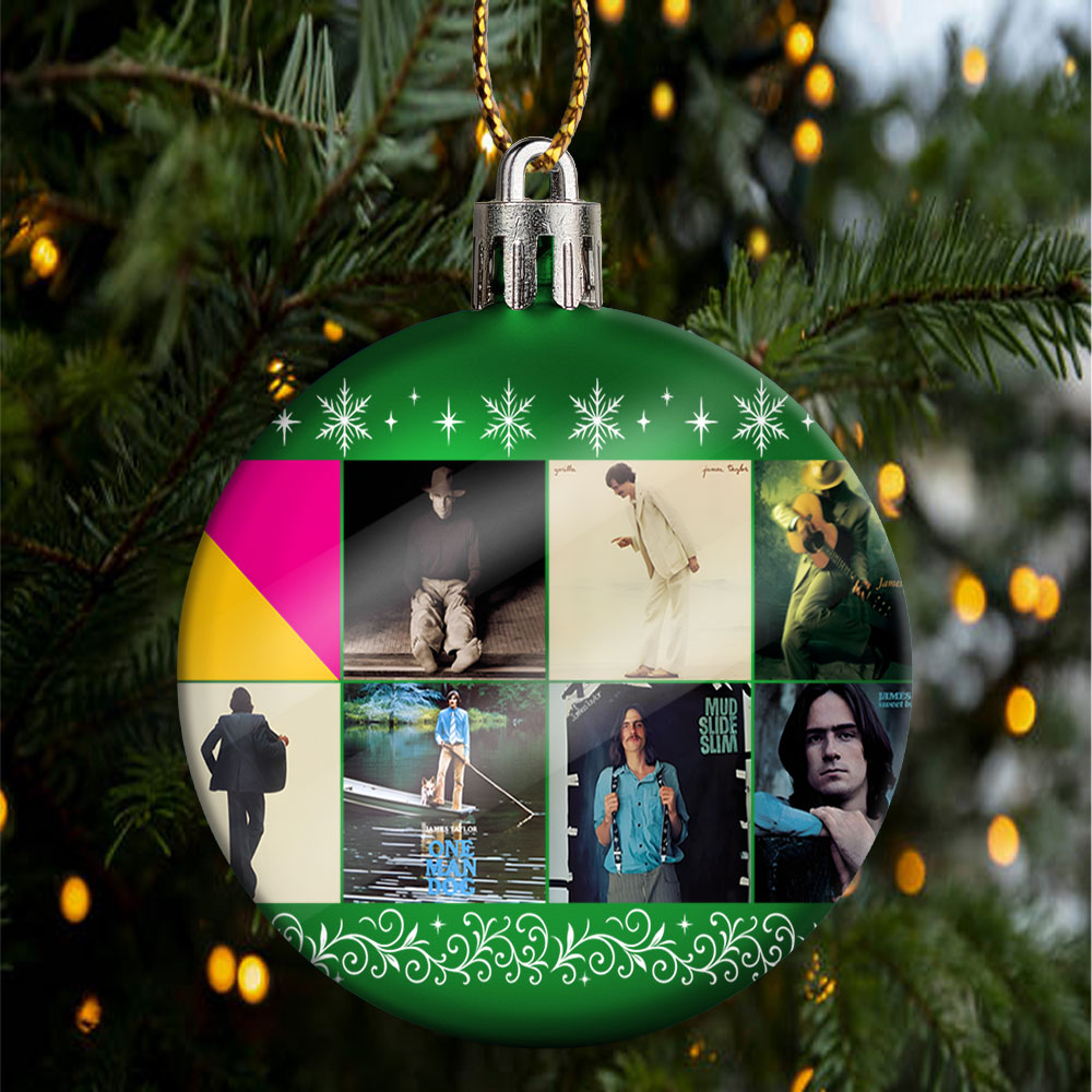 James Taylor Ball Ornament – Warm Melodies for Winter Nights