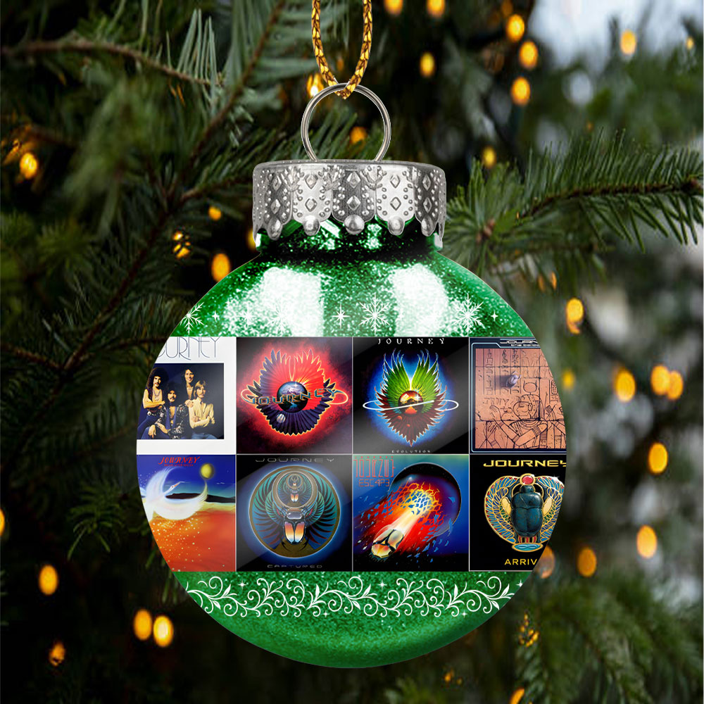 Journey Ball Ornament – Celebrate the Timeless Spirit of Rock Legends
