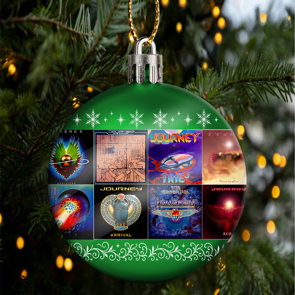 Journey Ball Ornament – Celebrate the Timeless Spirit of Rock Legends