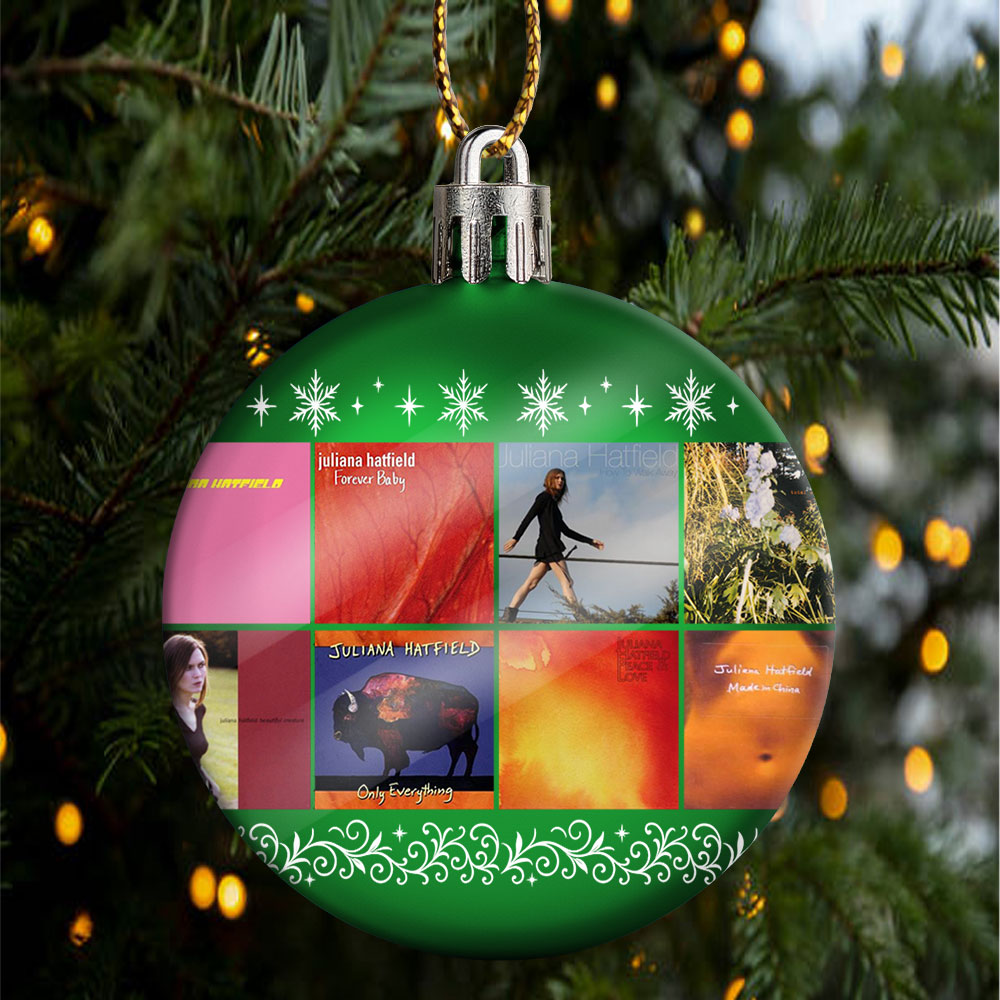 Juliana Hatfield Ornament – Indie Dreams in Holiday Glow