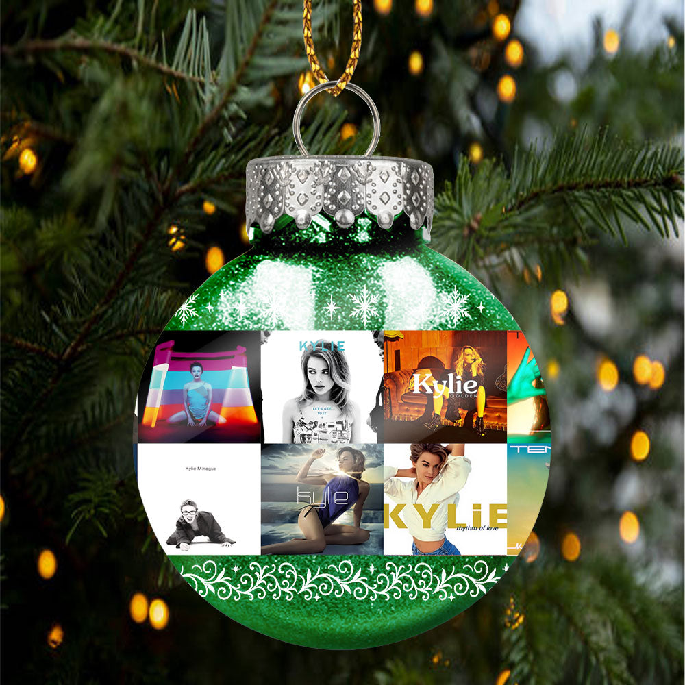 Kylie Minogue Ball Ornament – Sparkle Like a Pop Icon