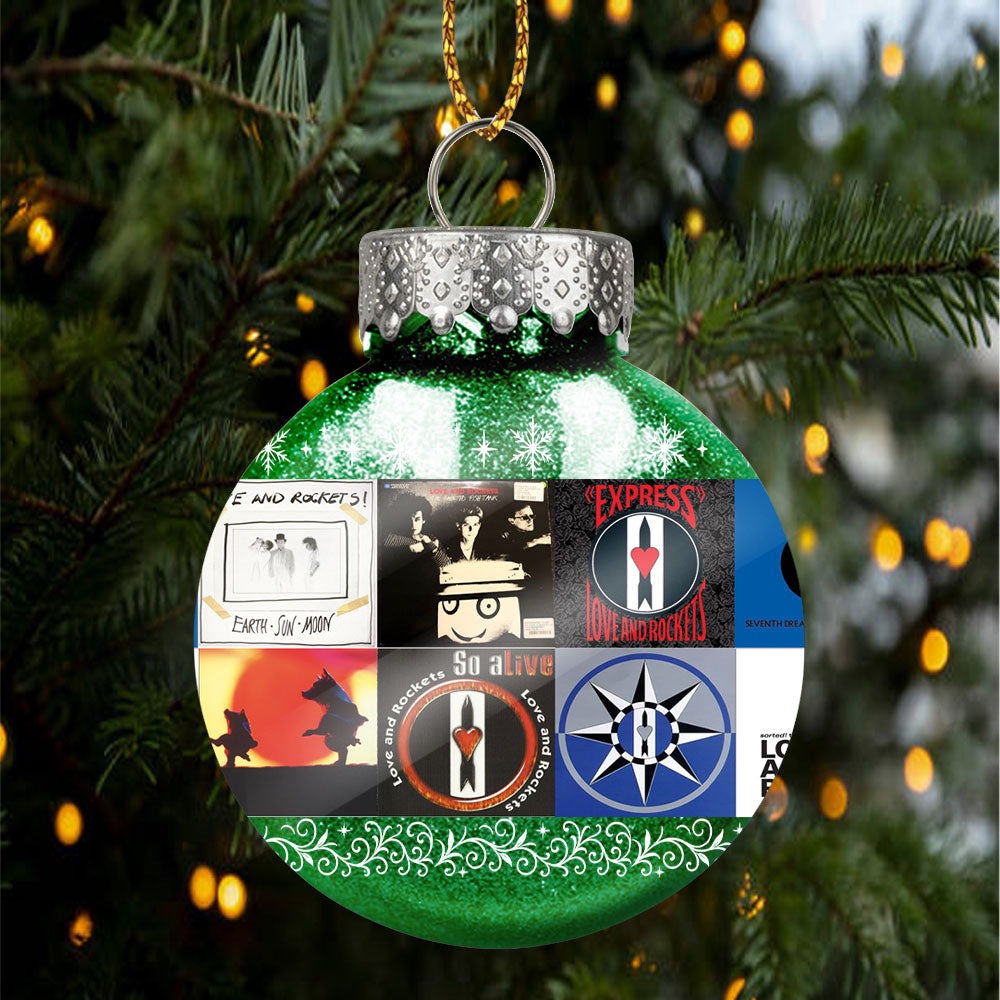 Love and Rockets Ornament – Alternative Spirit in Holiday Light