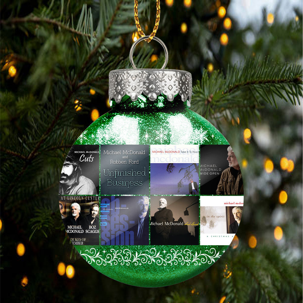 Michael McDonald Ball Ornament – Smooth Soulful Sound