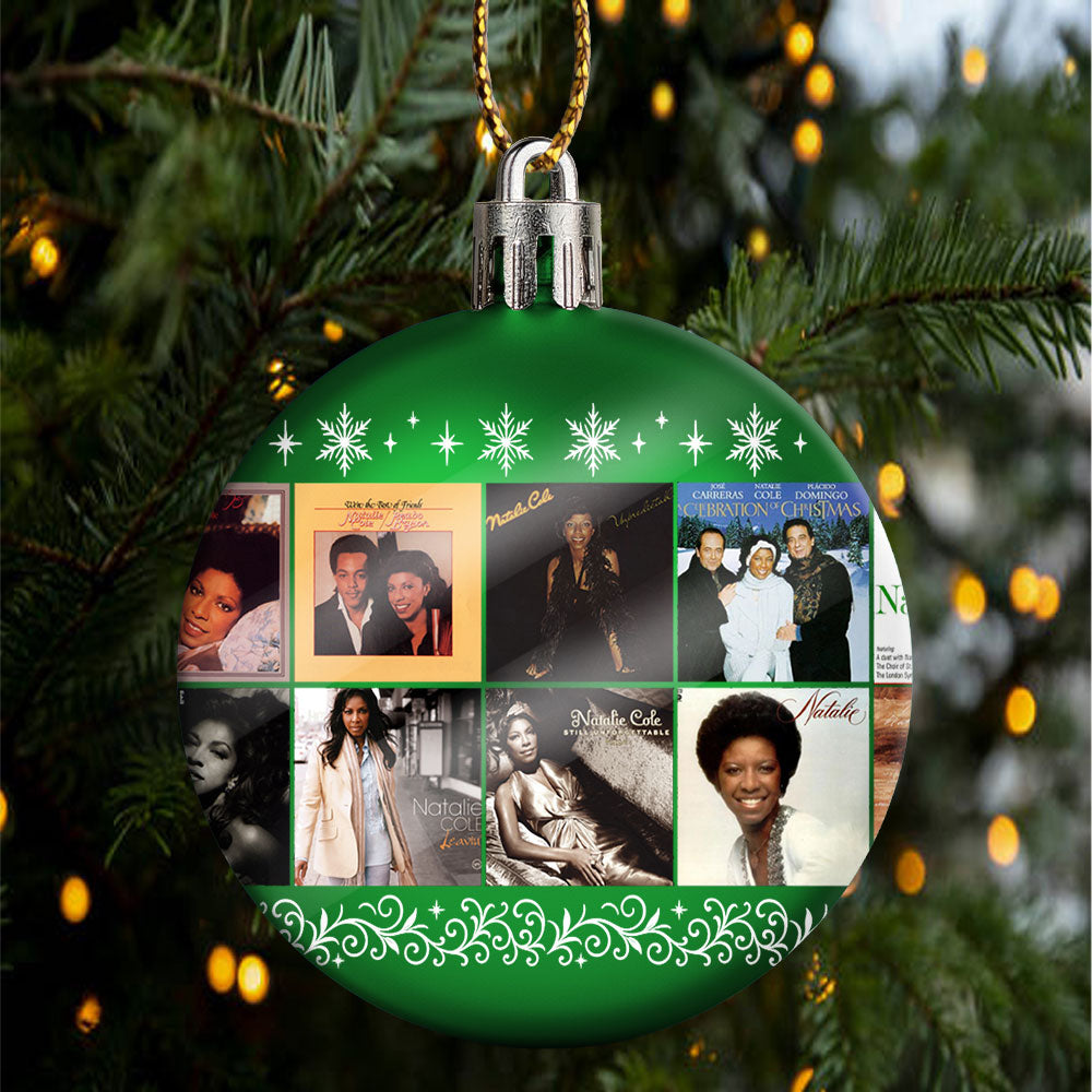 Natalie Cole Ball Ornament – Soulful Elegance