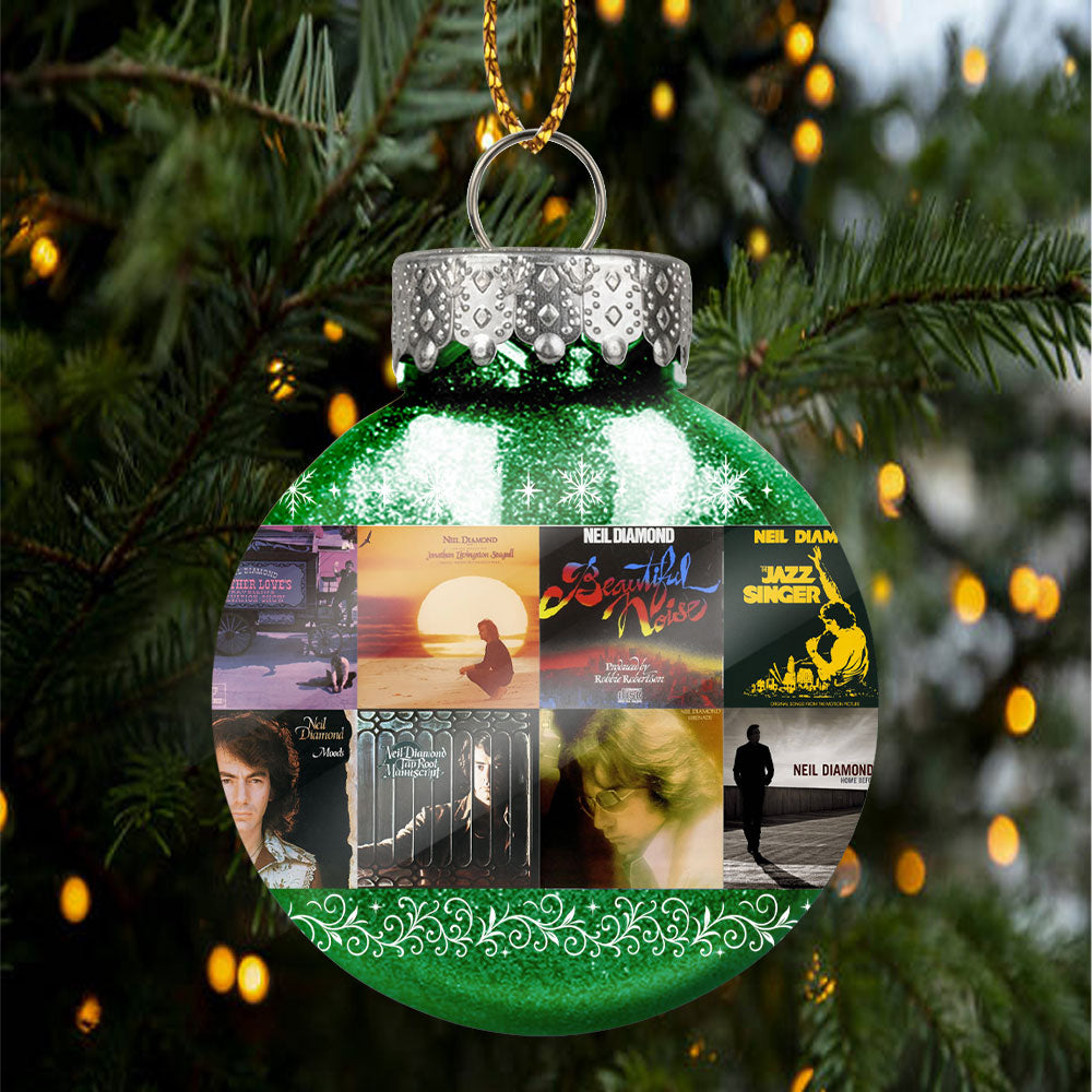 Neil Diamond Ball Ornament – A Sparkling Tribute to Timeless Classics