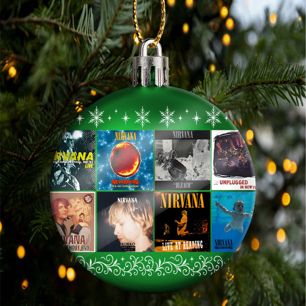 Nirvana Ball Ornament – Grunge Spirit for the Holiday Season