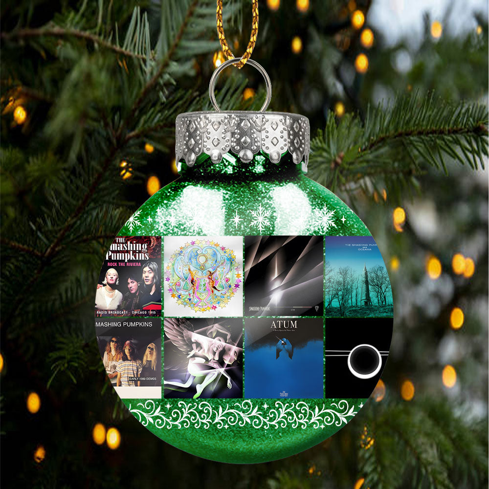 The Smashing Pumpkins Ball Ornament – A Grunge Legacy in Every Glow