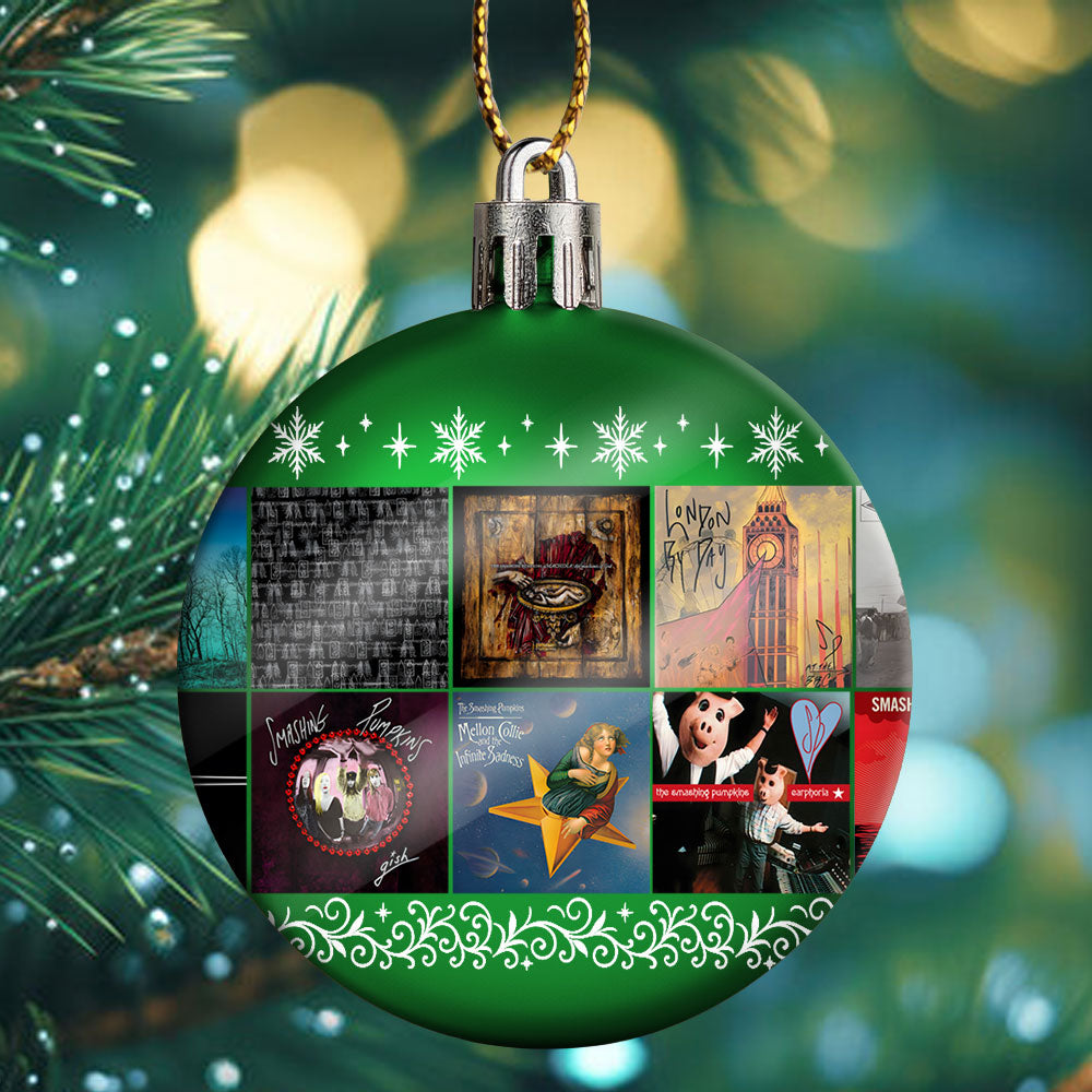 The Smashing Pumpkins Ball Ornament – A Grunge Legacy in Every Glow