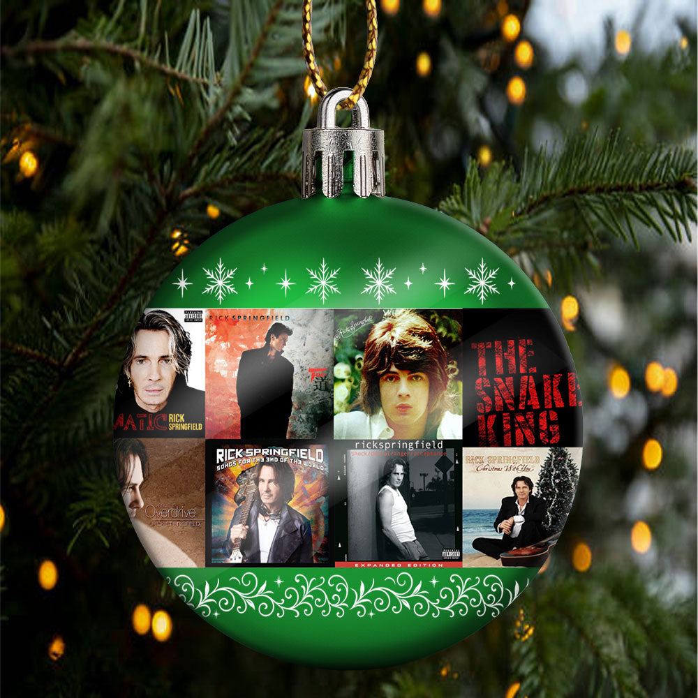 Rick Springfield Ball Ornament – Classic Rock Heartbeat