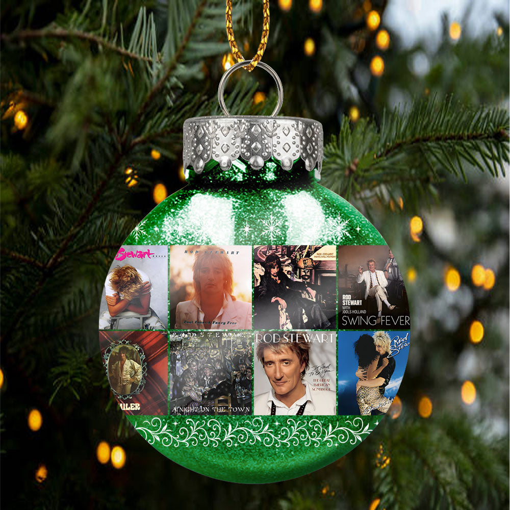 Rod Stewart Ball Ornament – Celebrate the Voice of Rock and Romance