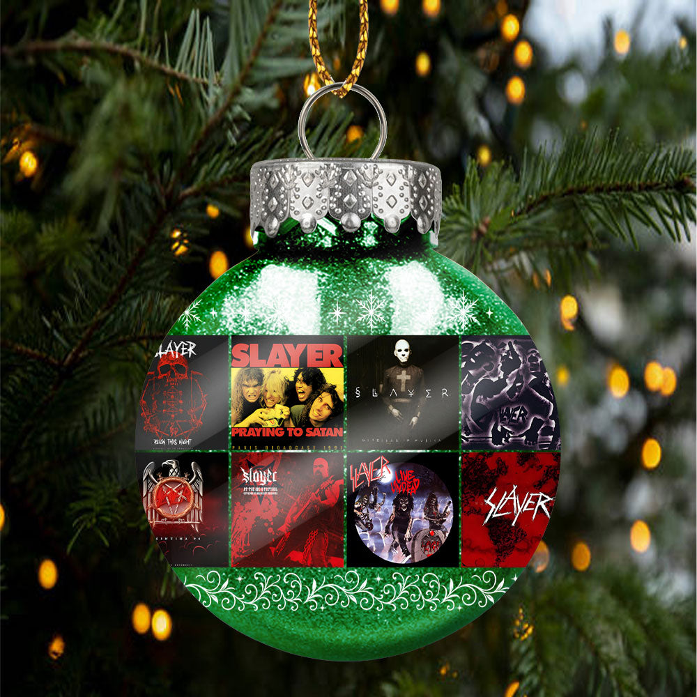Slayer Ball Ornament – Thrash Metal Meets Holiday Mayhem