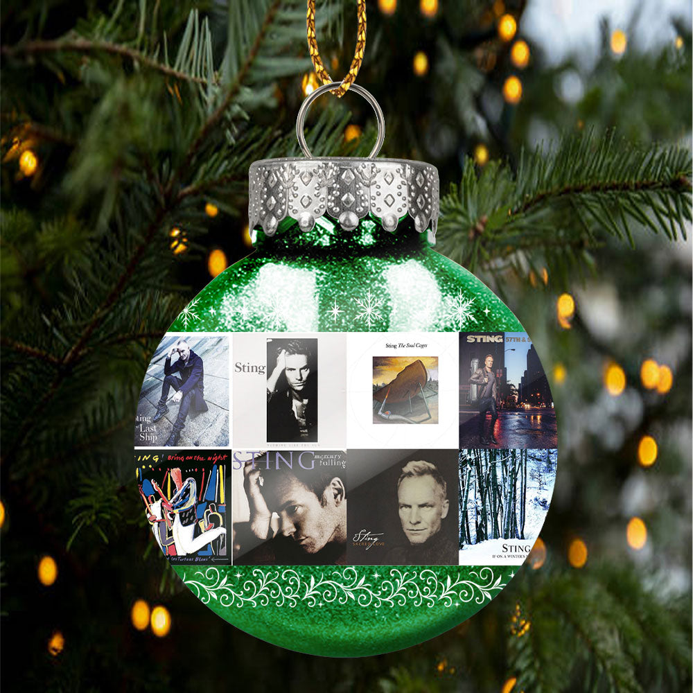 Sting Ball Ornament – A Touch of Elegance for Music Lovers