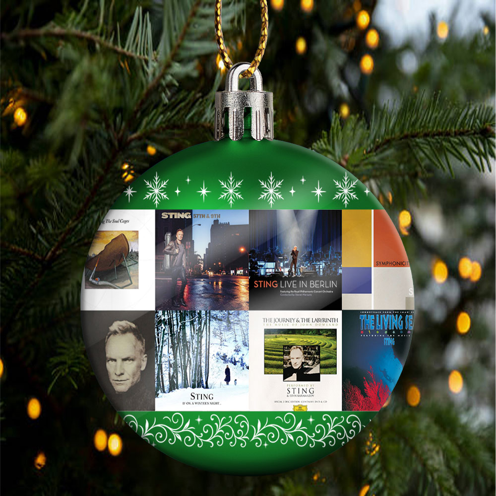 Sting Ball Ornament – A Touch of Elegance for Music Lovers