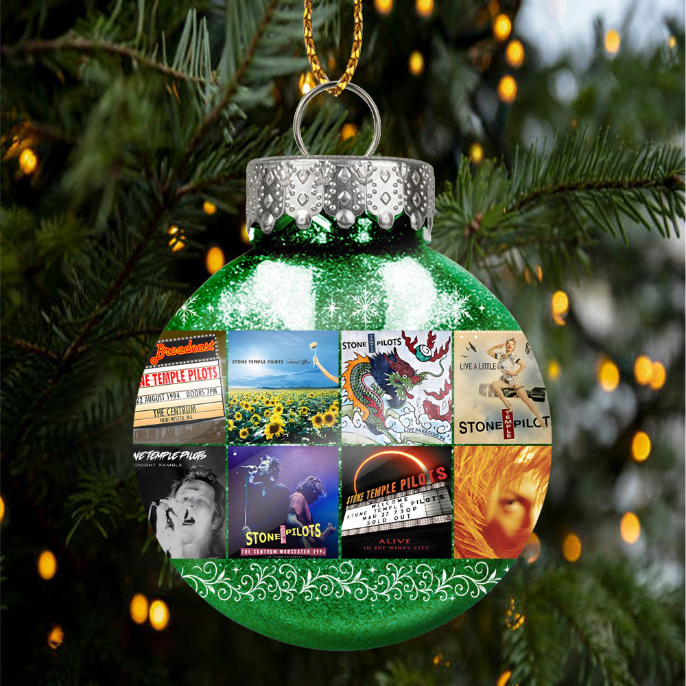 Stone Temple Pilots Ball Ornament – Grunge Legends in Holiday Style