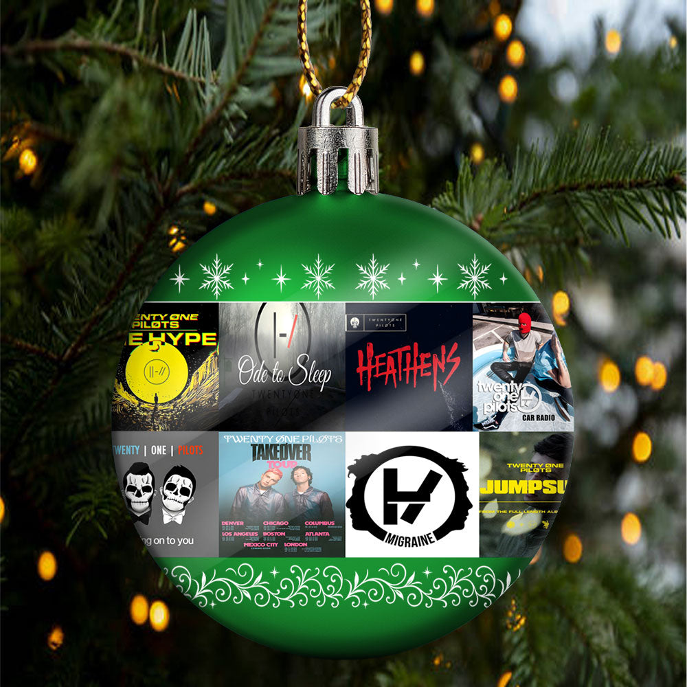 Twenty One Pilots Ball Ornament – Alternative Soundscape