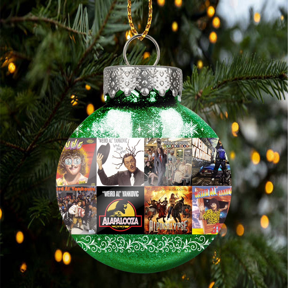 Weird Al Yankovic Ornament – A Hilarious Twist for Your Holiday Tree
