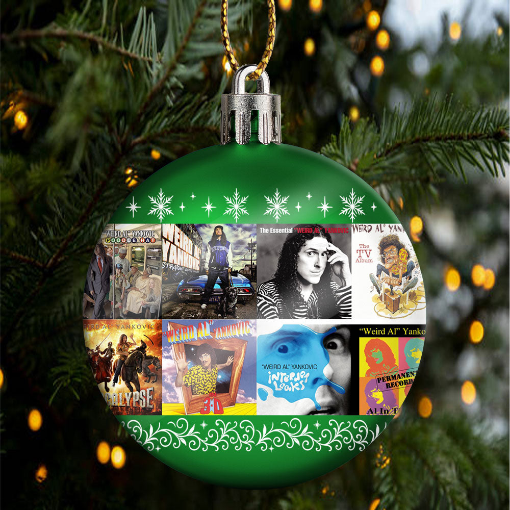 Weird Al Yankovic Ornament – A Hilarious Twist for Your Holiday Tree