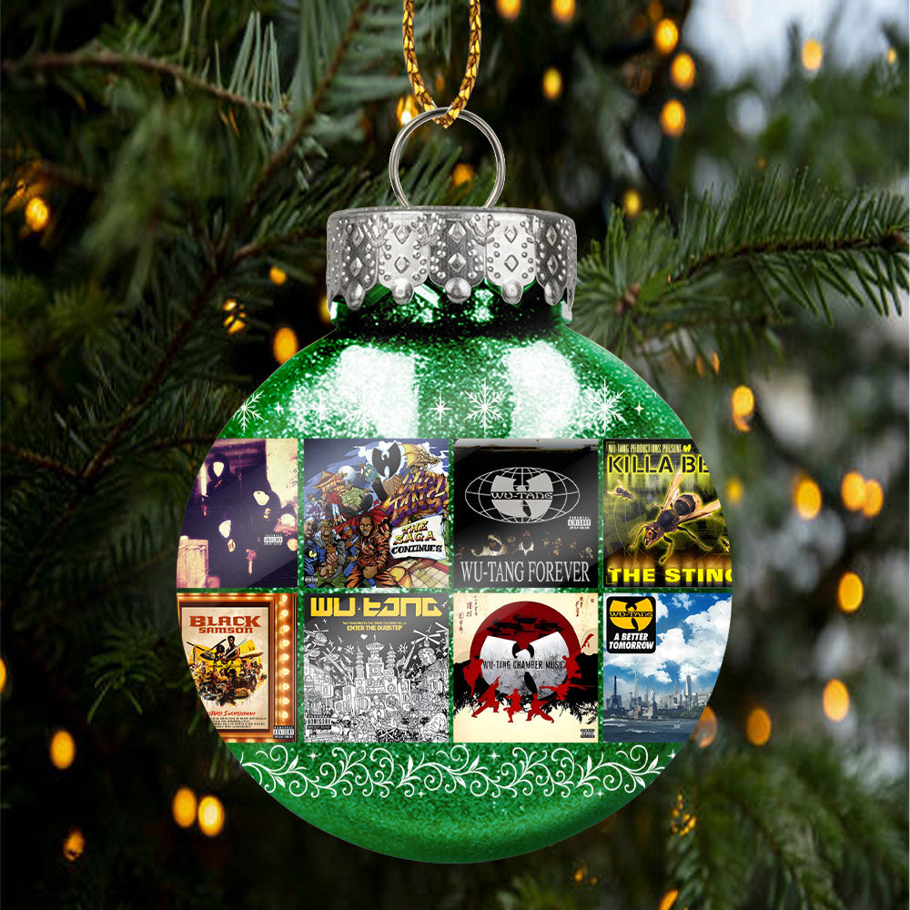 Wu-Tang Clan Ball Ornament – Hip-Hop Legacy Meets Holiday Style
