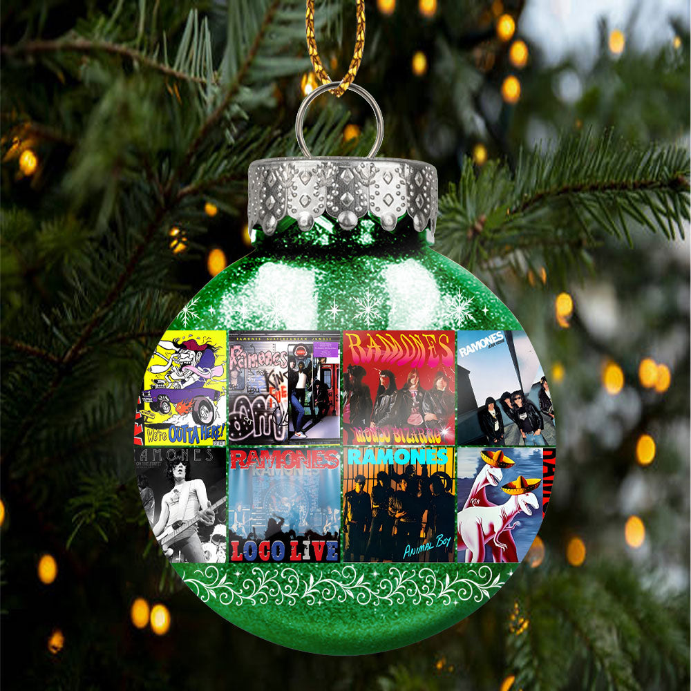 Ramones Ball Ornament – A Punk Rock Classic for a Loud and Merry Christmas