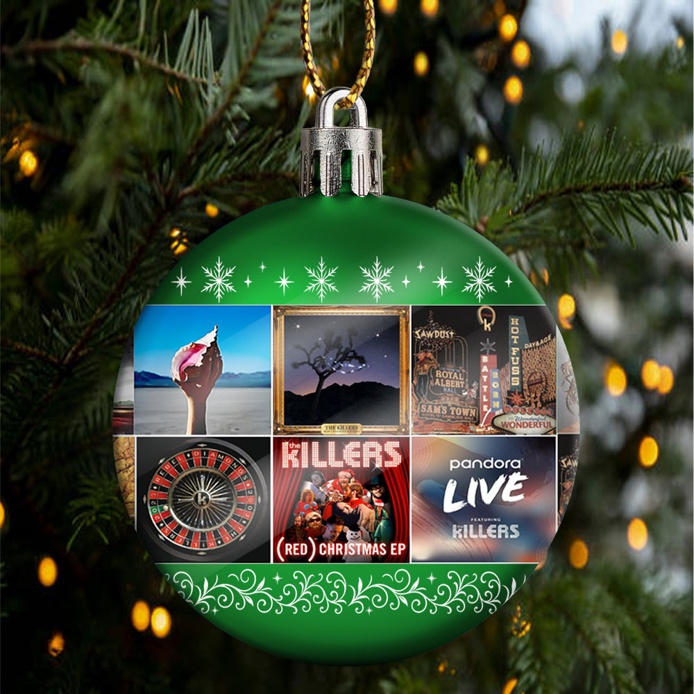 The Killers Ball Ornament – Shine Bright with Indie Rock Flair