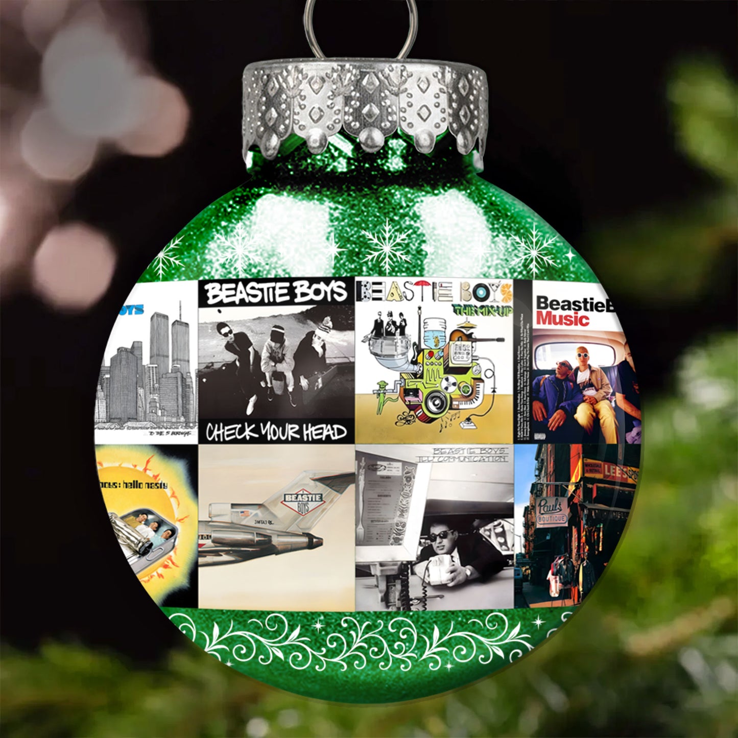 Beastie Boys Ball Ornament – A Classic Hip-Hop Twist for Your Holidays