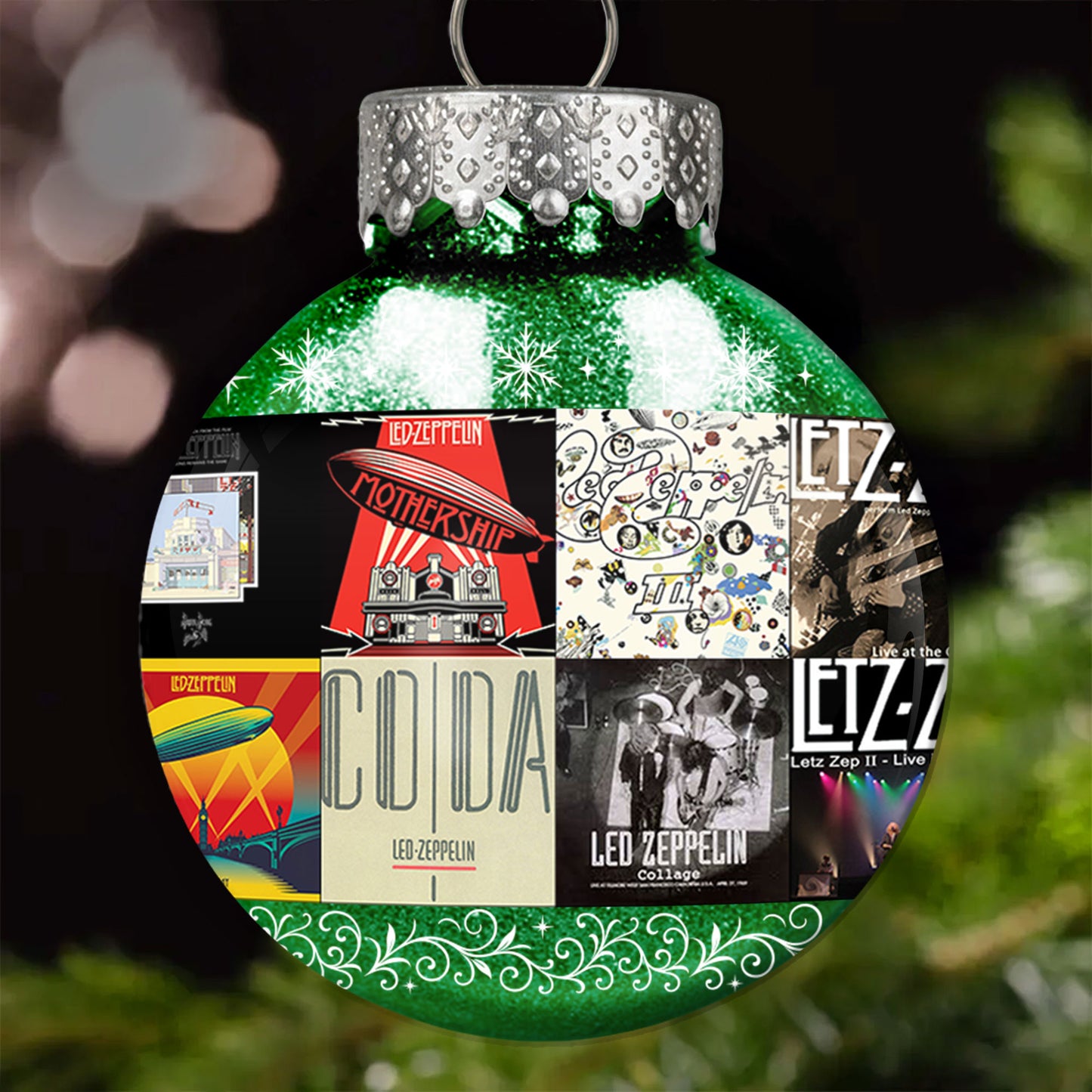 Led Zeppelin Ball Ornament – The Legends of Rock Immortalized