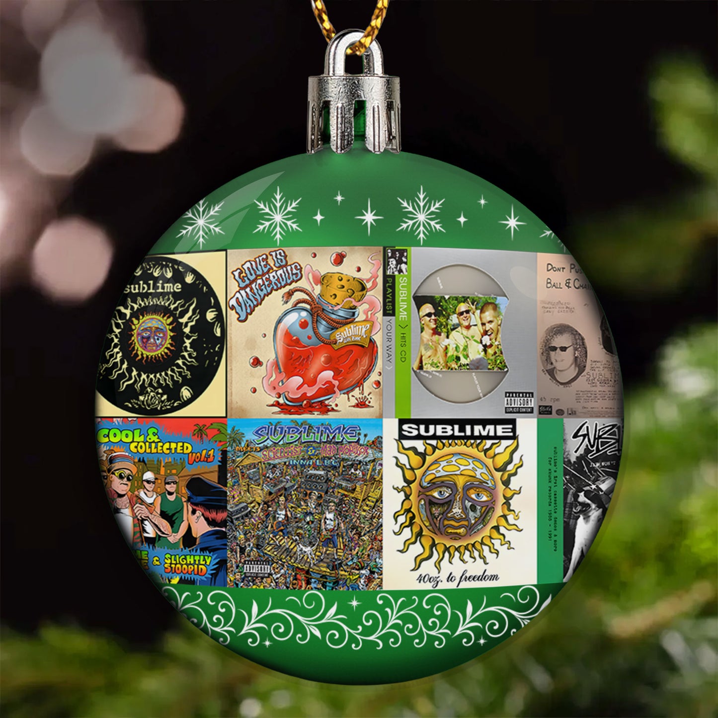 Sublime Ball Ornament – Laid-Back Vibes for the Holidays