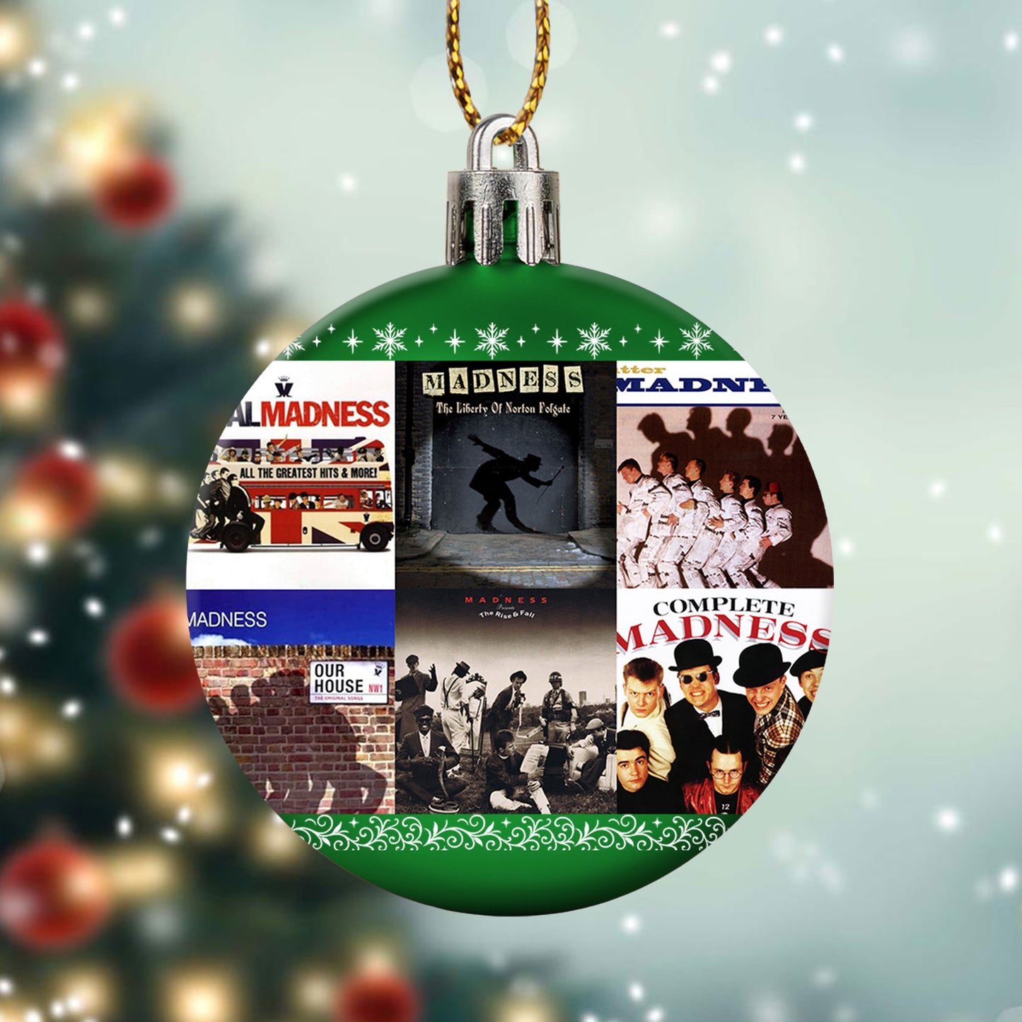 Madness Ball Ornament – Ska Rhythms & British Charm
