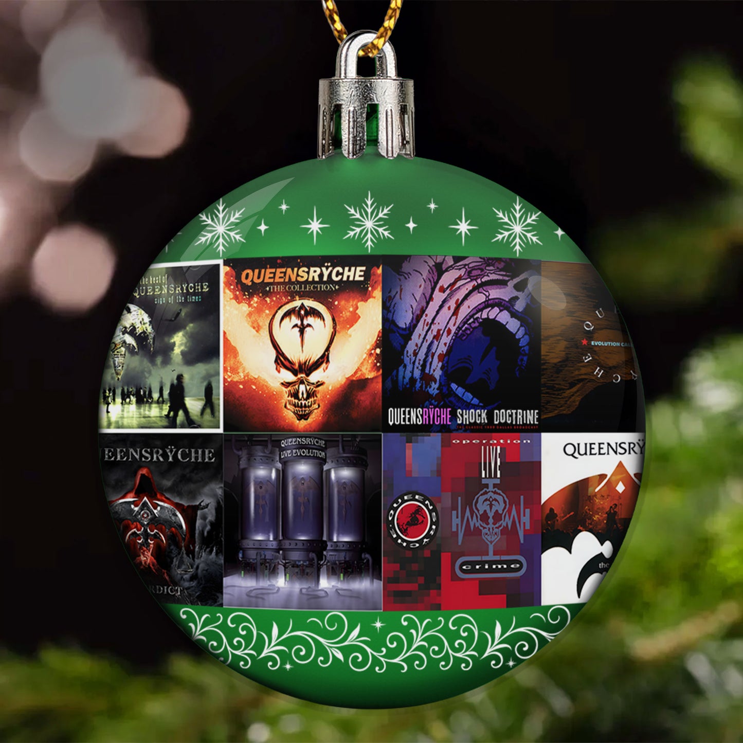 Queensrÿche Ball Ornament – Progressive Metal Legends