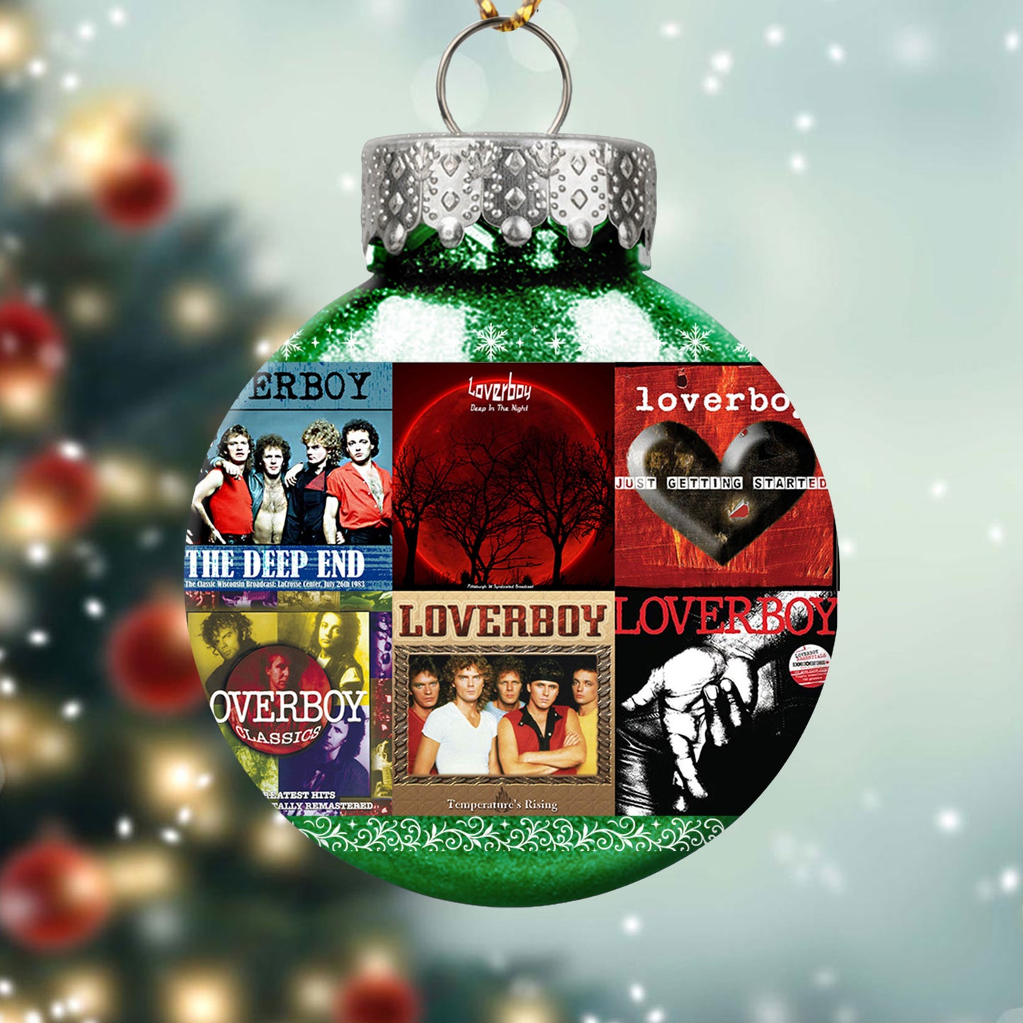 Loverboy Ball Ornament – Classic Rock Passion