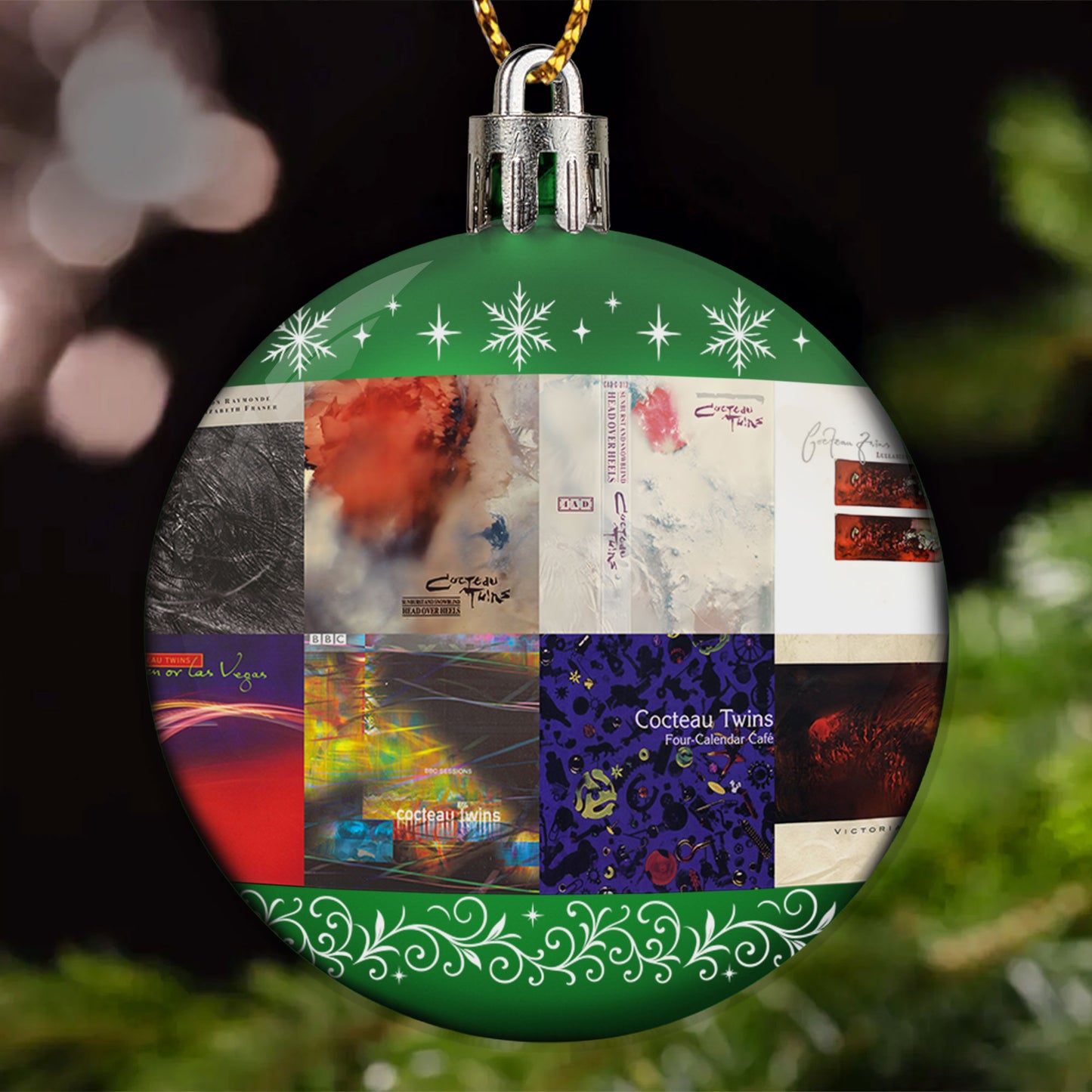 Cocteau Twins Ball Ornament – Dream Pop Serenity