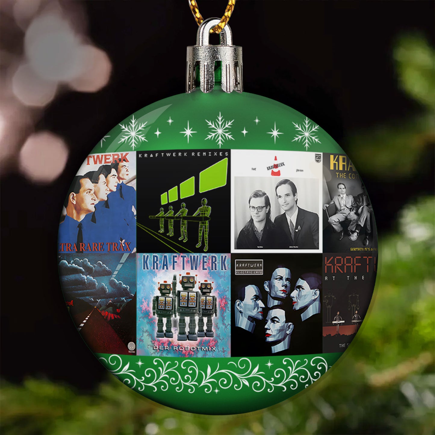 Kraftwerk Ball Ornament – The Pioneers of Electronic Sound