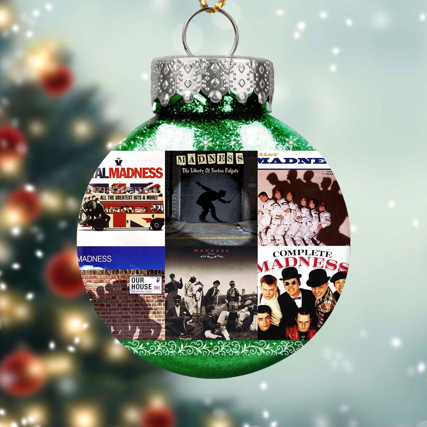 Madness Ball Ornament – Ska Rhythms & British Charm