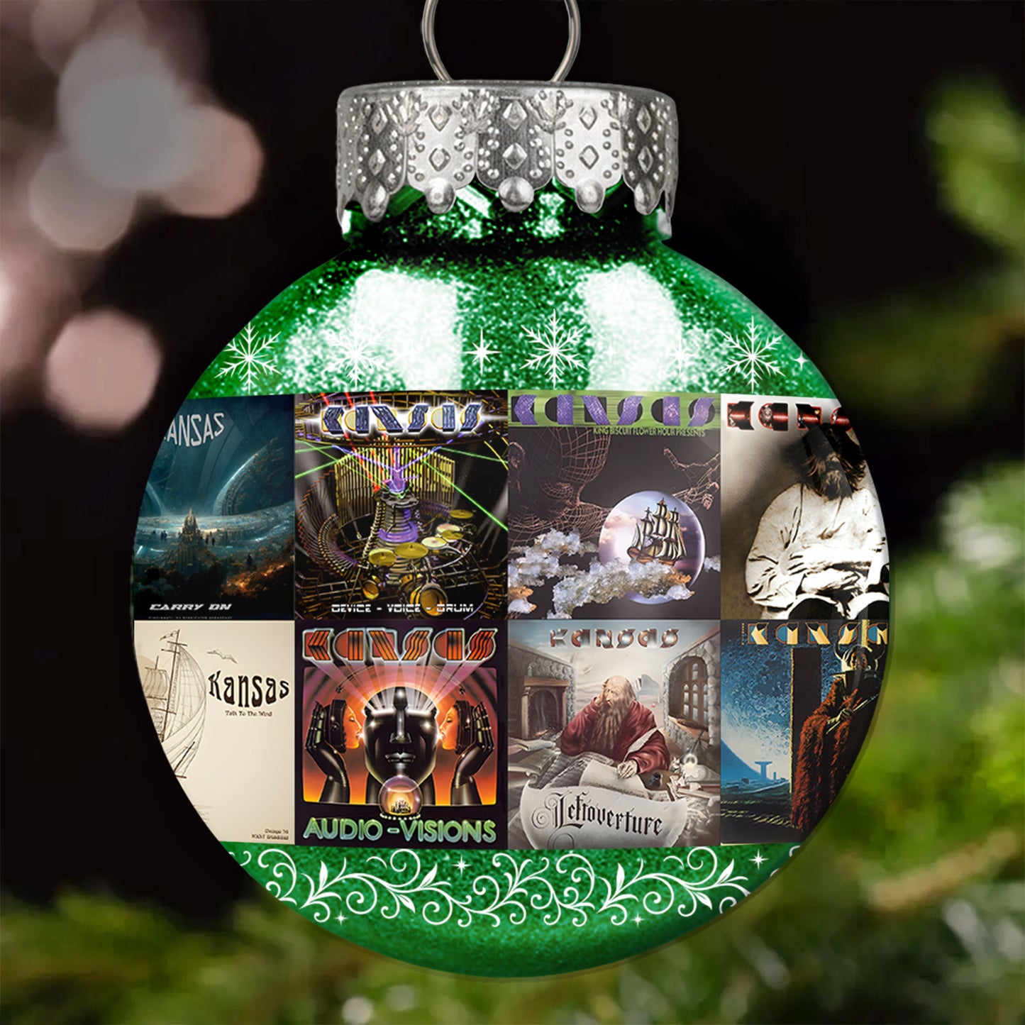 Kansas Ball Ornament – Carry On the Spirit of Classic Rock