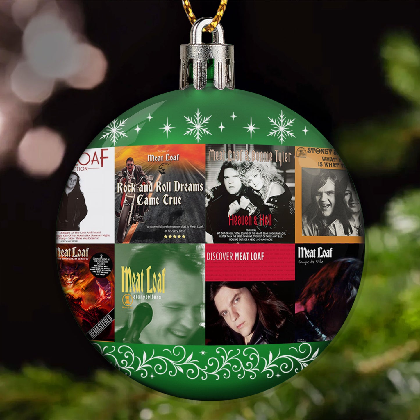 Meat Loaf Ball Ornament – Theatrical Rock Icon