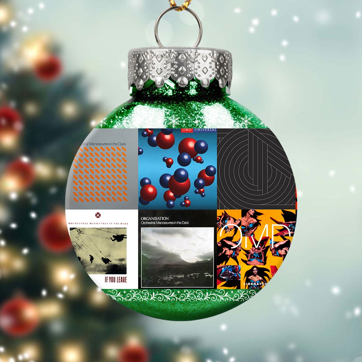 OMD Ball Ornament – A Perfect Christmas Gift for Synthpop Lovers