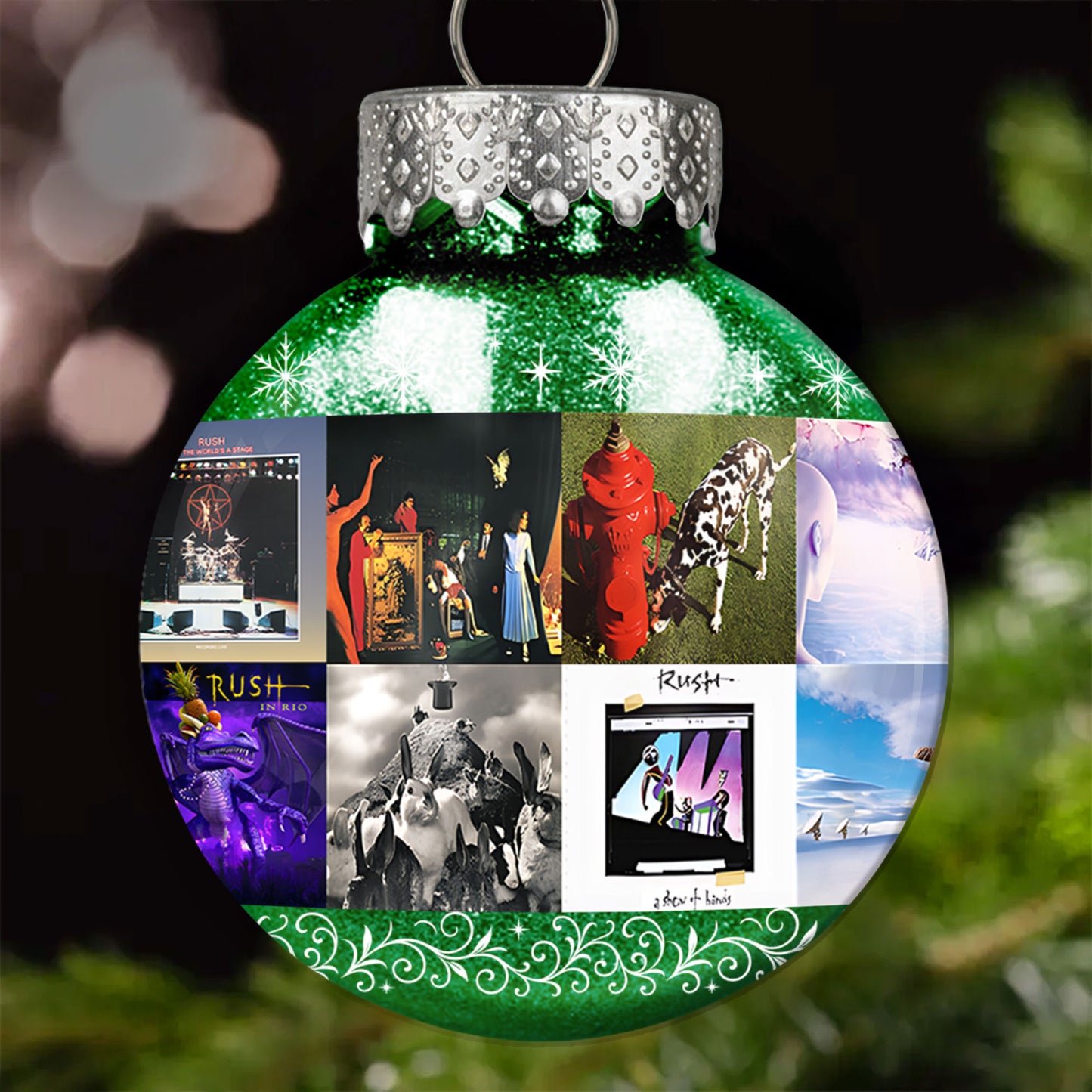 Rush Ball Ornament – A Progressive Rock Masterpiece for the Holiday Season